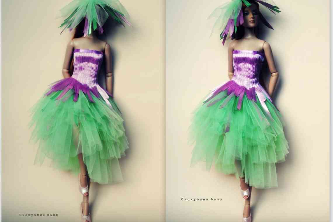 Креативні ідеї: сукні з підручного матеріалу